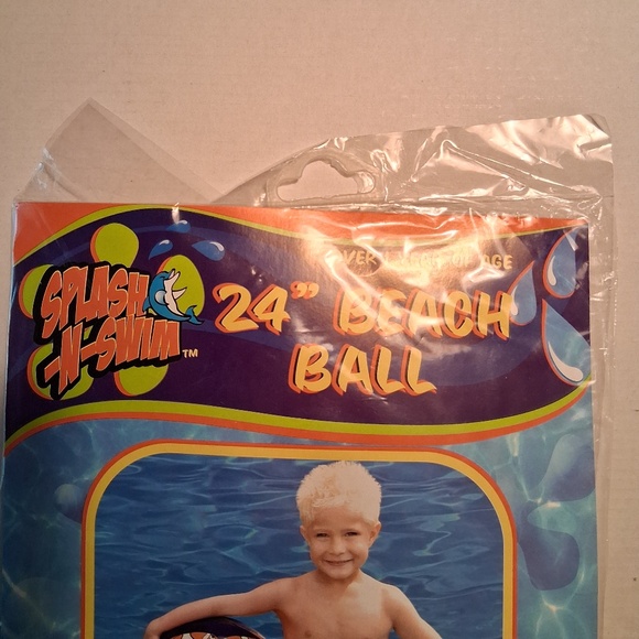 Splash-n-Swim 24" Beach Ball - Picture 2 of 3